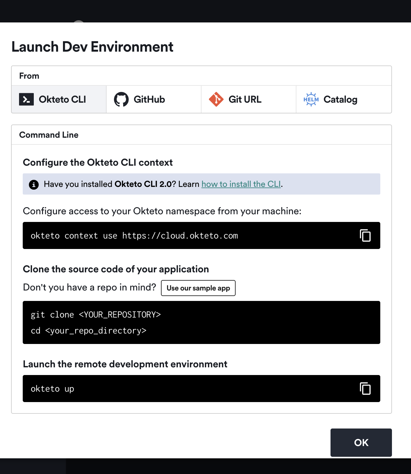 Env deployment options