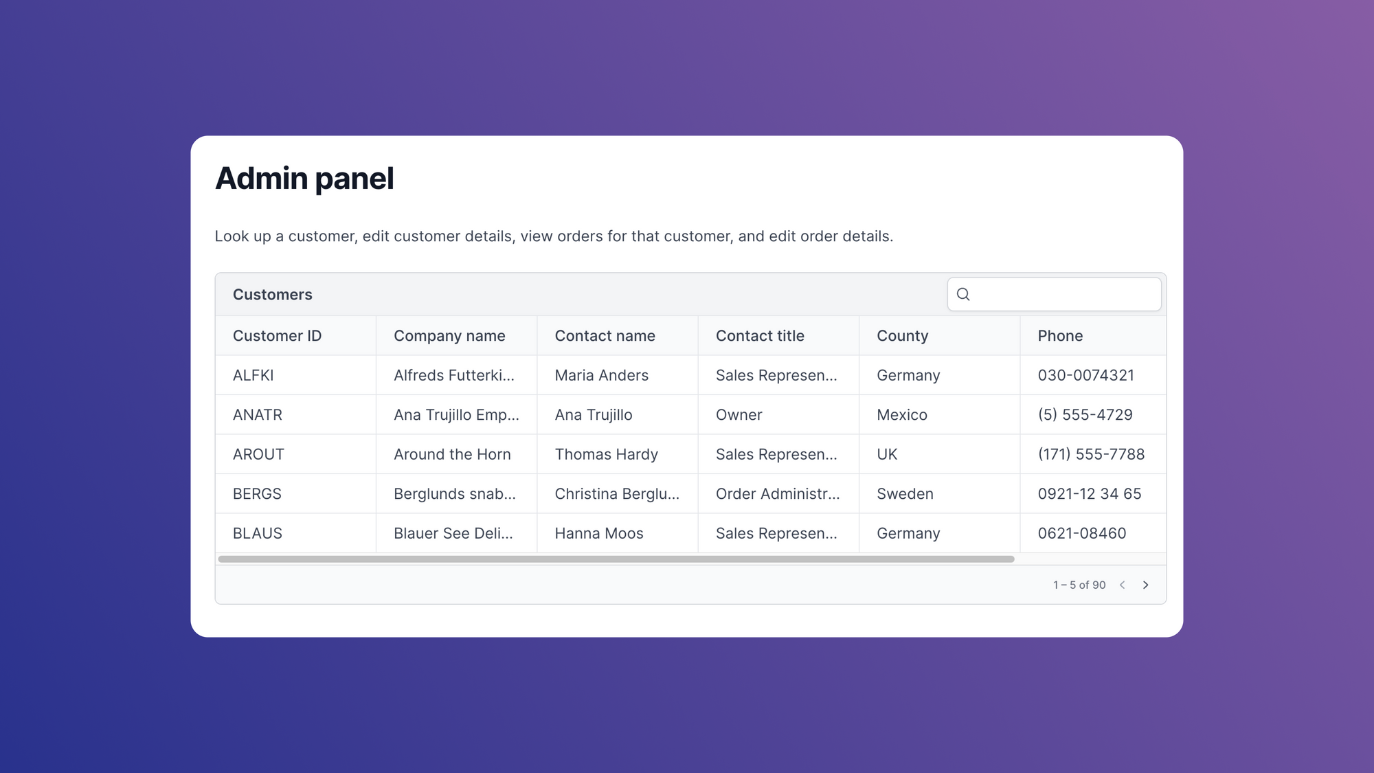 Building an admin panel with react-admin and Next.js