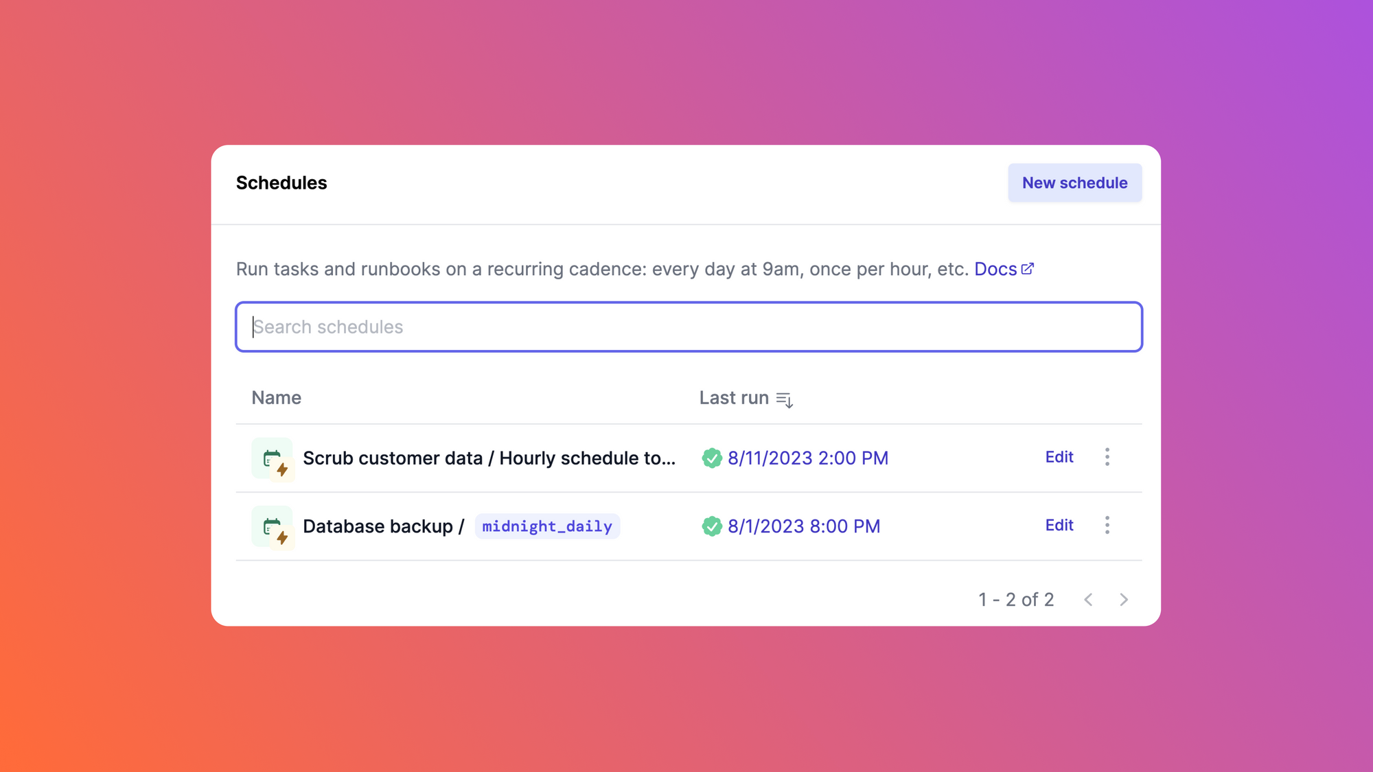 Database automation with Postgres stored procedures